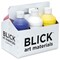 Blickrylic Student Acrylics - Mixing Color Set, Pack of 6 Colors, Pints